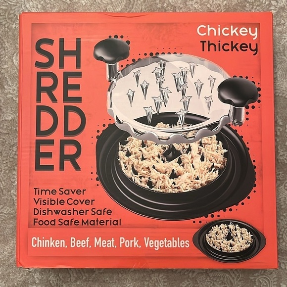 Brand New Chicken Shredder Cleaning Brush Meat Twist Kitchen Tool Non-Slip - Picture 7 of 9